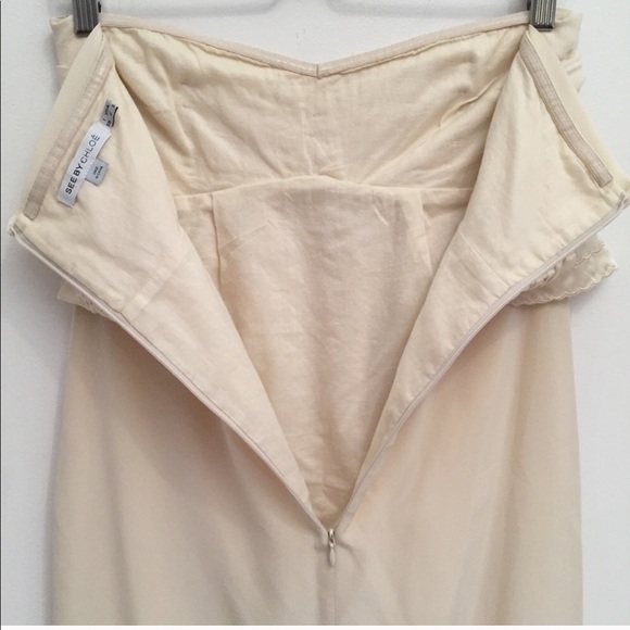 SOLD See by Chloe SILK Mini Dress EXCELLENT 2 - Picture 6 of 8